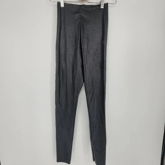 Commando perfect control faux leather leggings in black size small - Picture 5 of 10